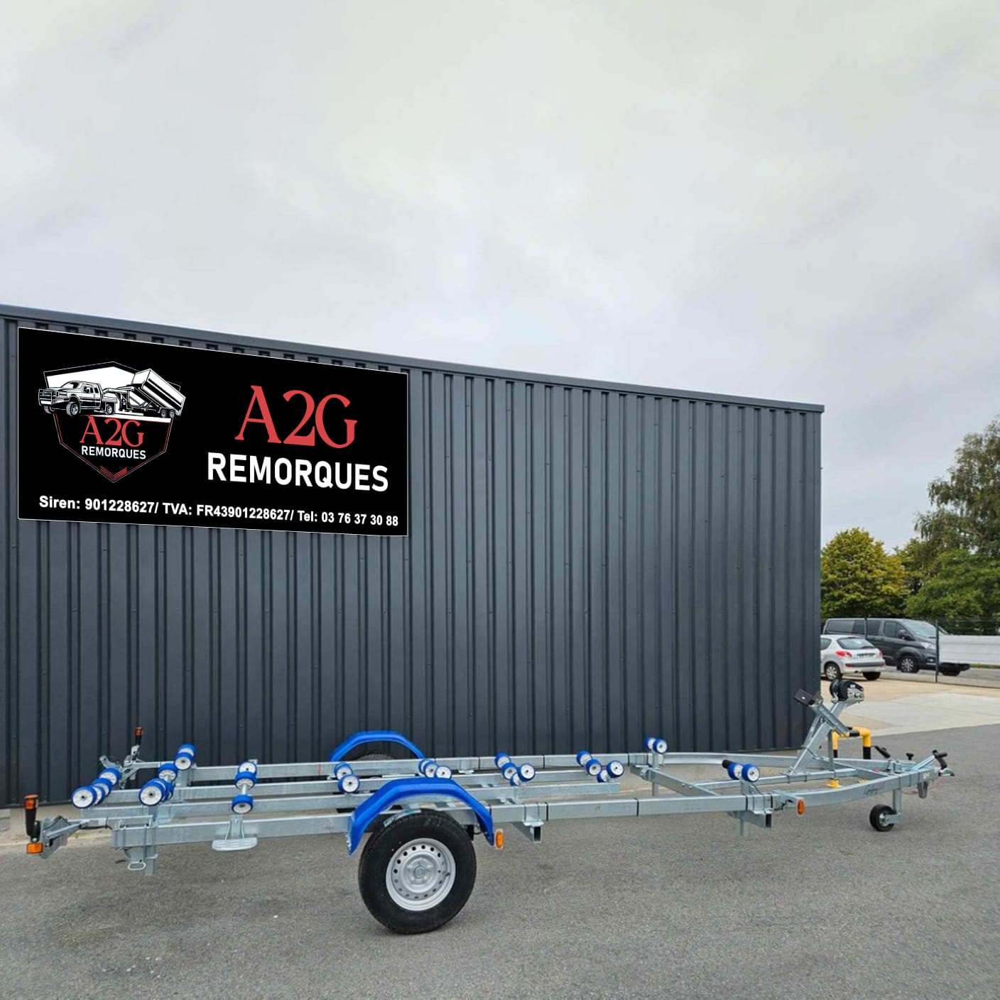 Remorque Bateau SUN WAY Galaxy 2.0 – GS13 / GS16 / GS18